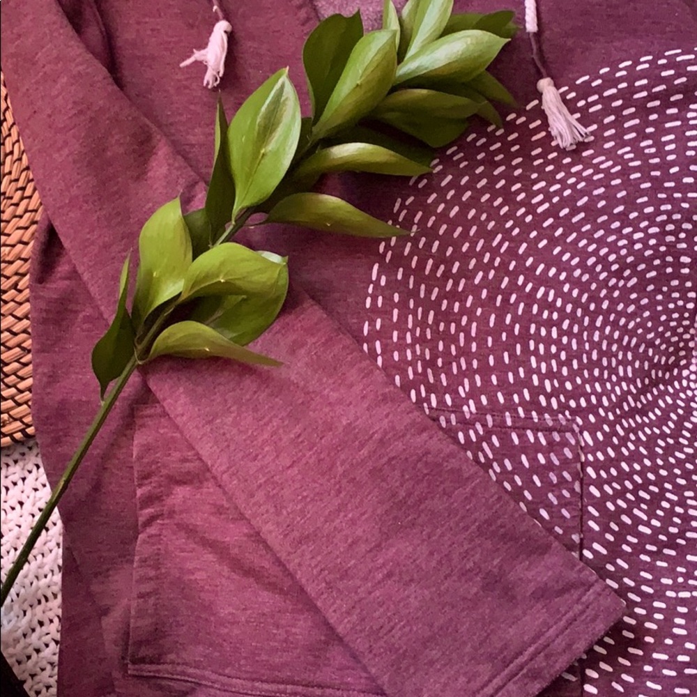Zen Roxy Bell Sleeve Hoodie - Picture 2 of 3